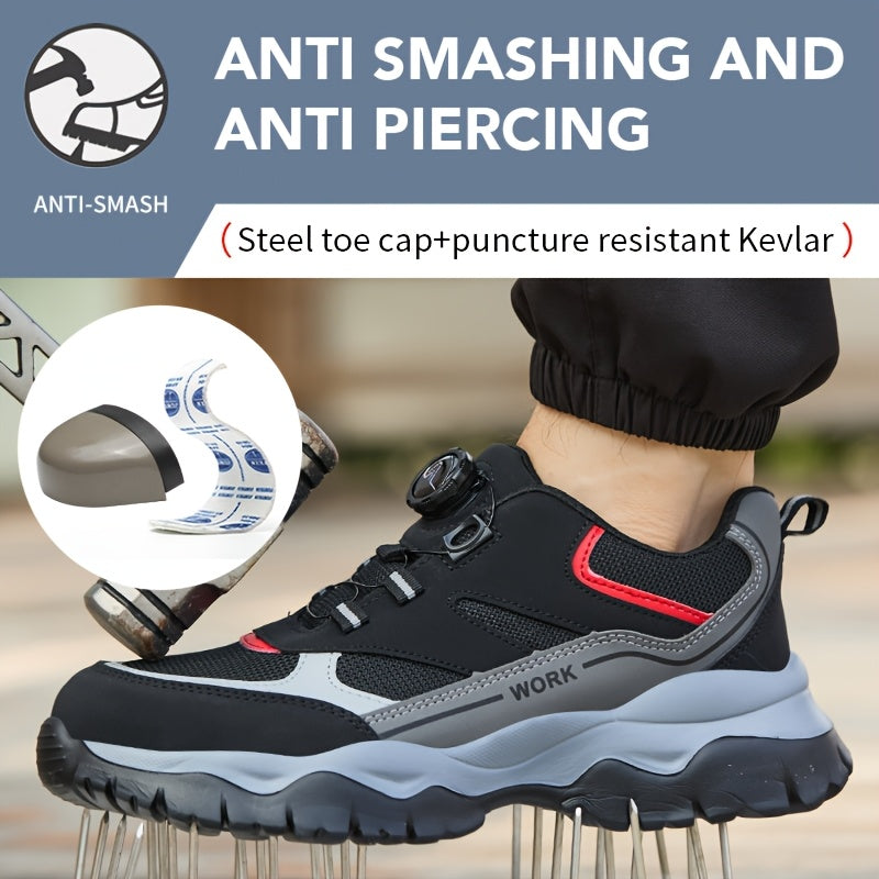 Men’s Steel Toe Safety Work Shoes Non Slip Protective Sneakers