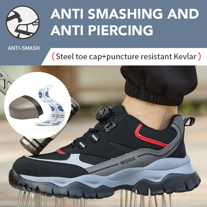 Men’s Steel Toe Safety Work Shoes Non Slip Protective Sneakers