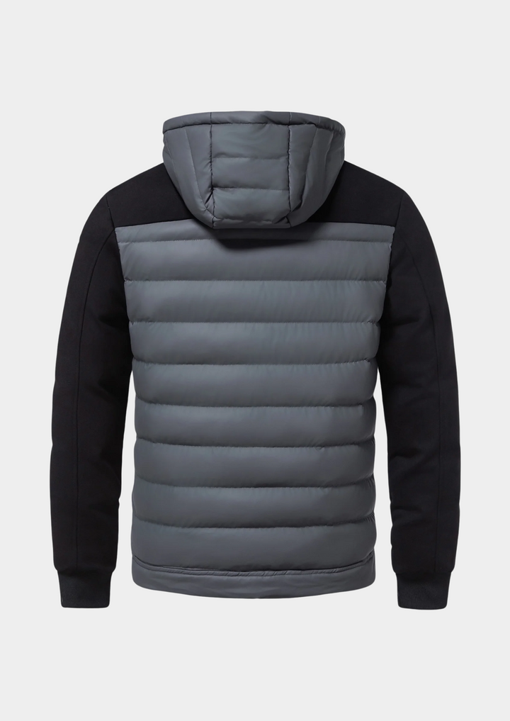Men’s Hooded Hybrid Winter Puffer Jacket