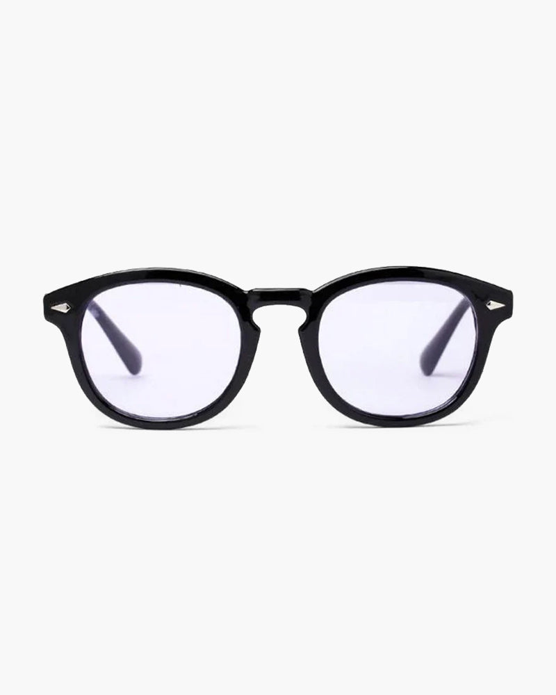 Vintage-Inspired Tinted Glasses Uv Protection