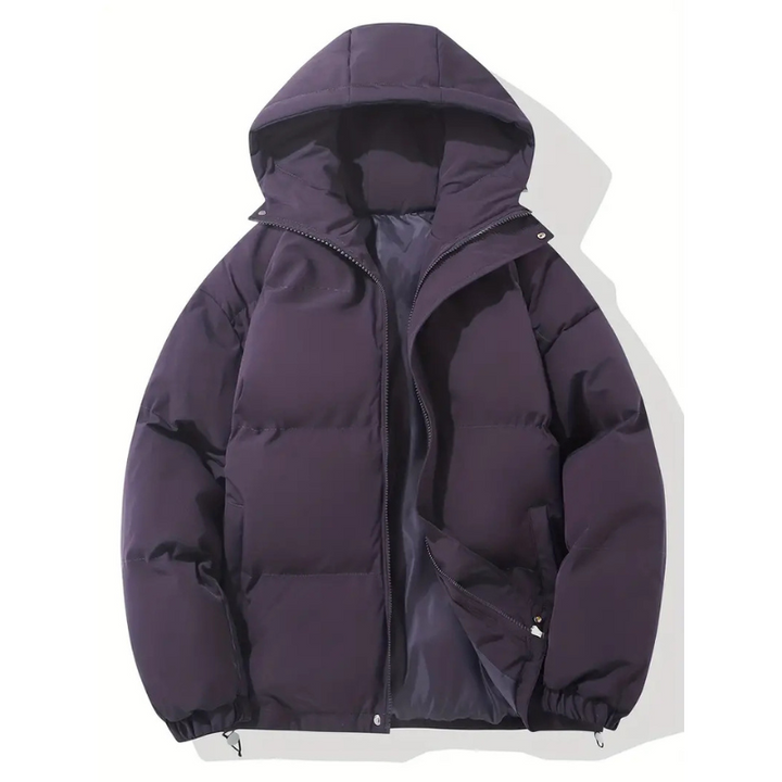 Men’s Classic Hooded Down Puffer Jacket – Warm &amp; Stylish Winter Coat