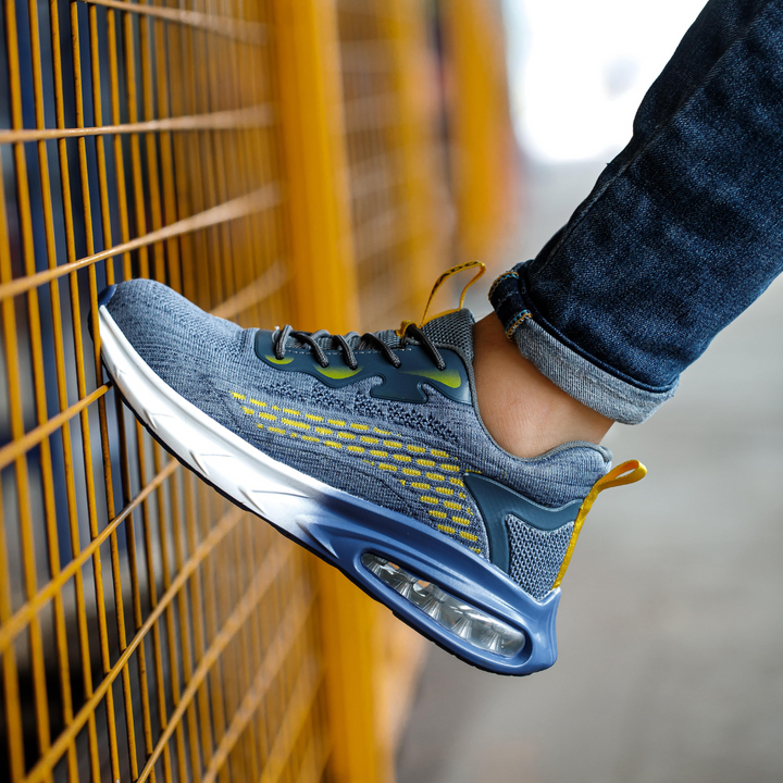 Men’s Air Cushion Running Shoes Breathable Non Slip Athletic Sneakers