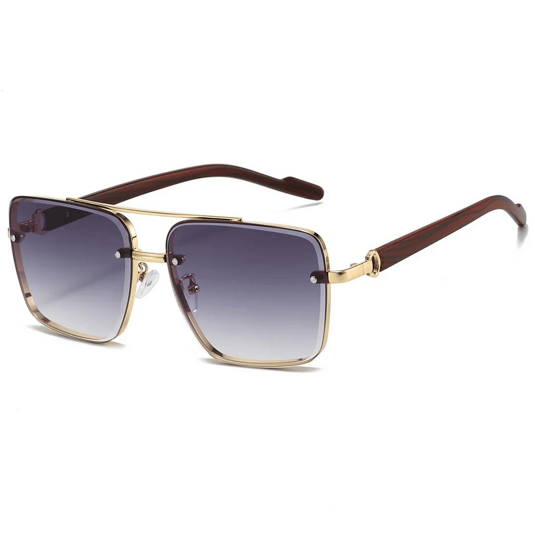 Square Polarized Sunglasses UV Protection Outdoor Eyewear