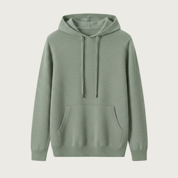 Men’s Cashmere Hoodie – Luxury Soft Knit, Warm Lightweight Comfort