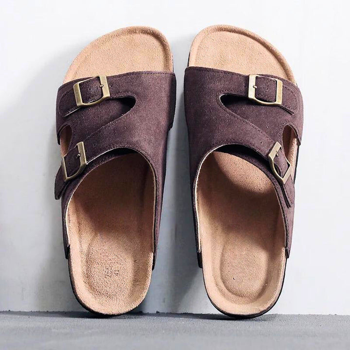 Hamilton | Suede Leather Comfort Sandals