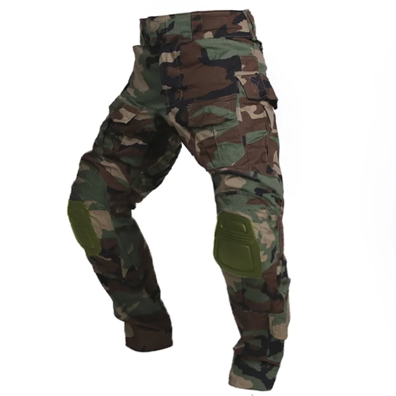 Men’s Tactical Cargo Pants Multi Pocket Combat Outdoor Trousers