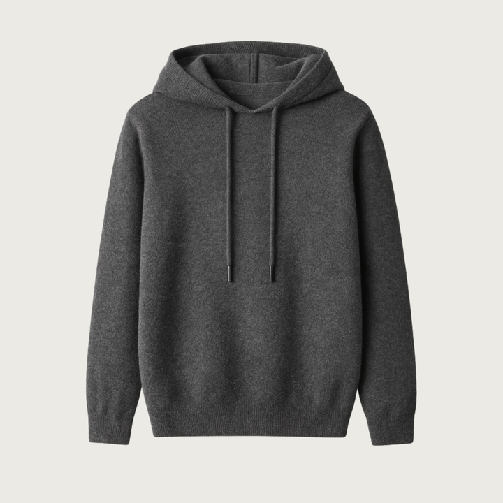 Men’s Cashmere Hoodie – Luxury Soft Knit, Warm Lightweight Comfort