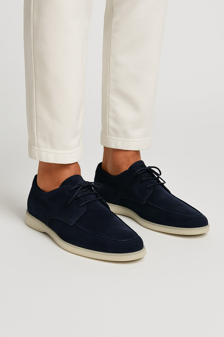 Hugo | Men’s Suede Loafers Moccasin Lace Up