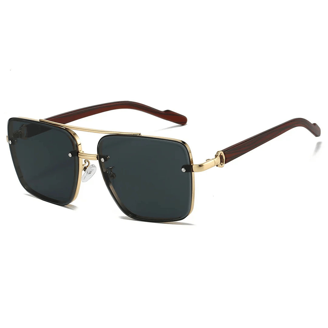 Square Polarized Sunglasses UV Protection Outdoor Eyewear