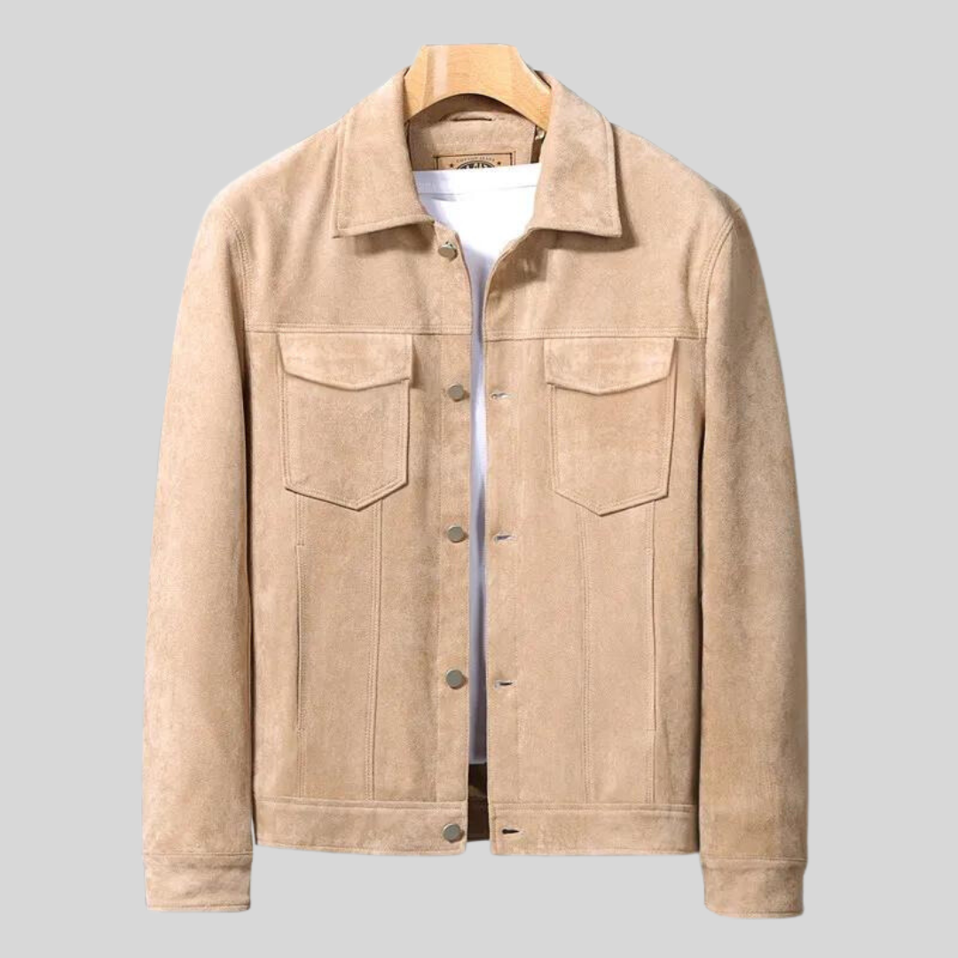 Valente | Suede Men Classic Jacket