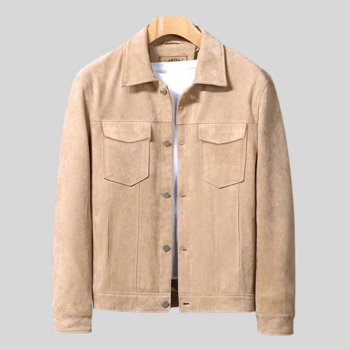 Valente | Suede Men Classic Jacket