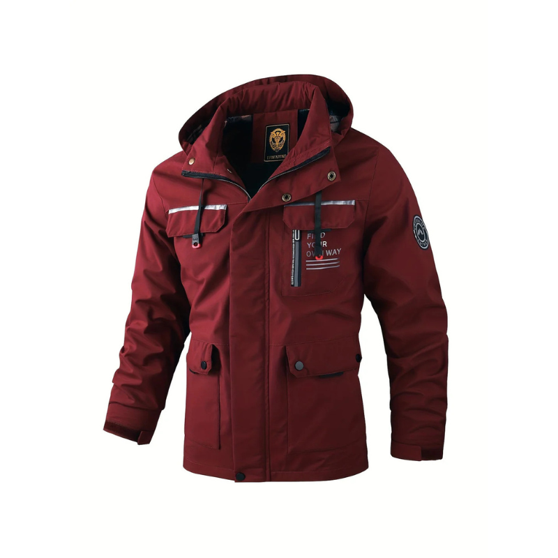 Nordfall Men’s Waterproof Winter Jacket – Warm Insulated Coat