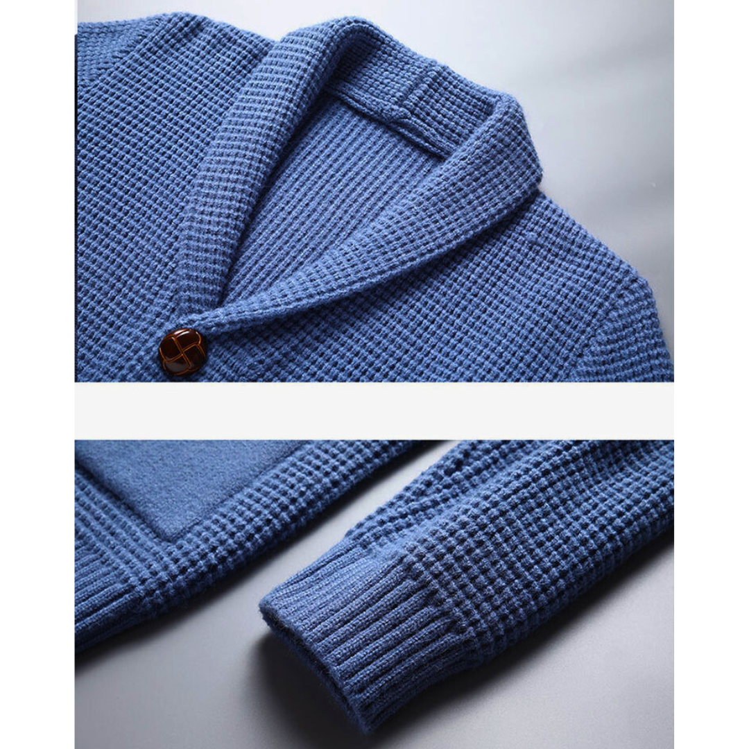 Matthew Vintage Men’s Cardigan – Classic Knitwear with Timeless Retro Design