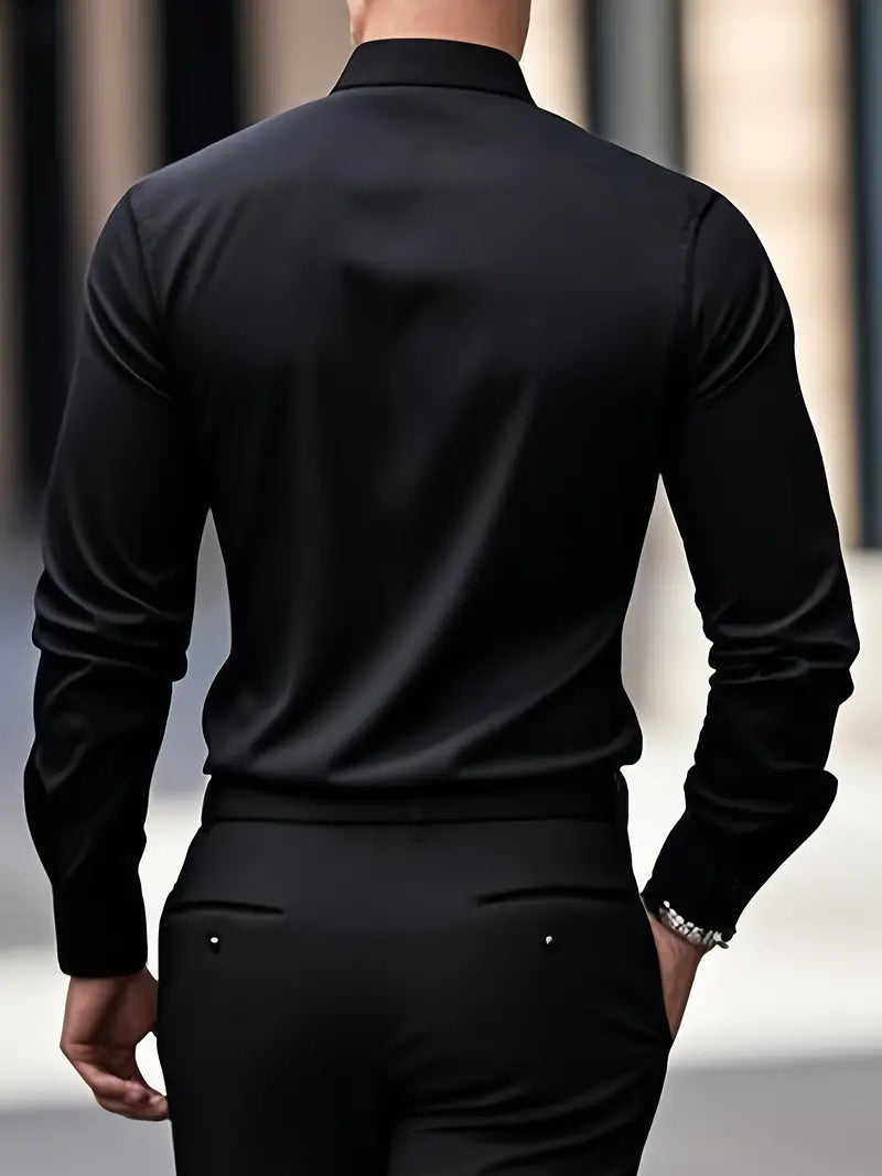 Non Iron Shirt | Wrinkle Free | Slim Fit | Button-Up Shirt | Men&