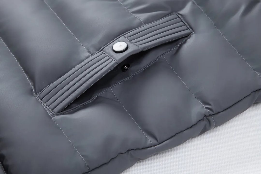 Men’s Hooded Hybrid Winter Puffer Jacket