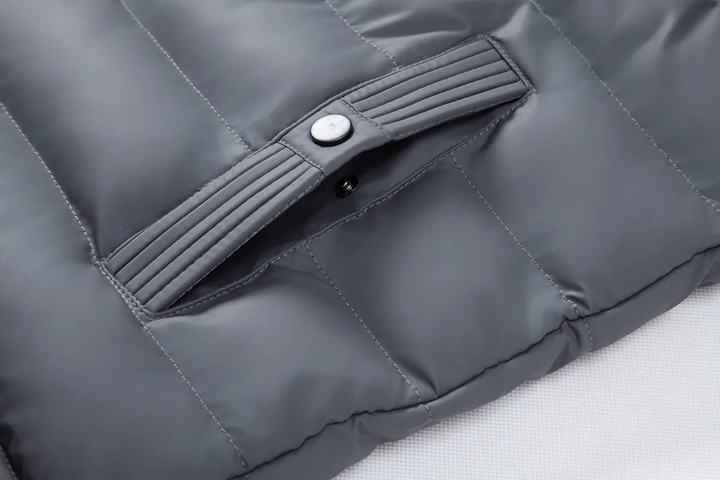 Men’s Hooded Hybrid Winter Puffer Jacket