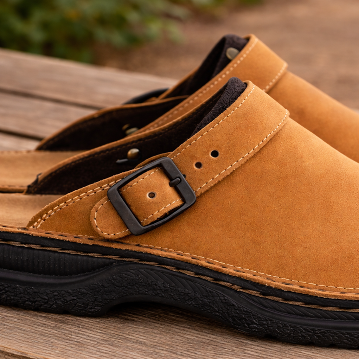 Casual Lightweight Orthopedic Strap Clogs With Adjustable Strap
