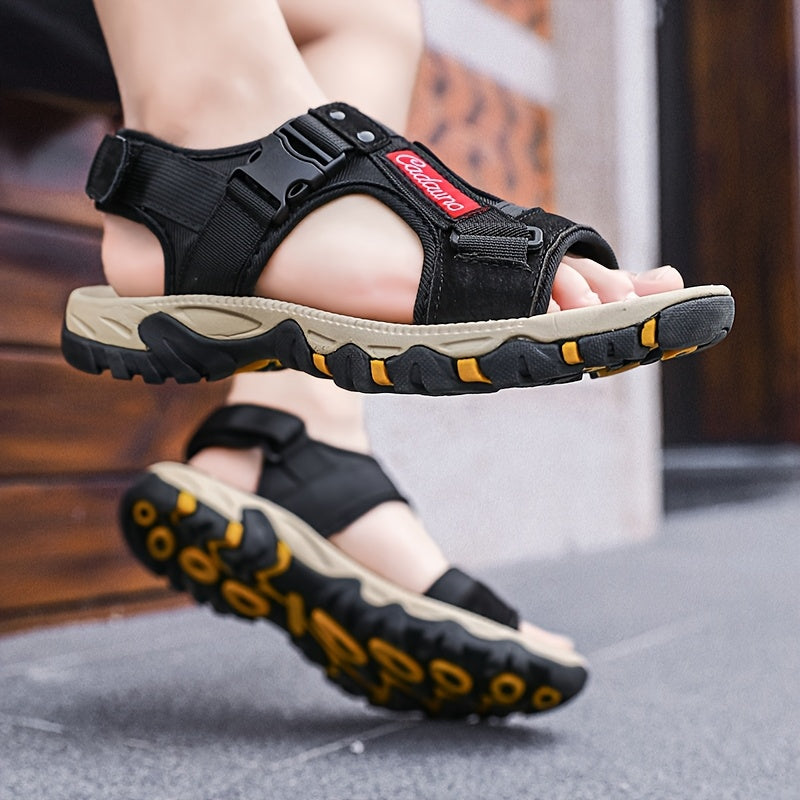 Men’s Outdoor Sport Sandals Adjustable Strap Hiking Walking Shoes