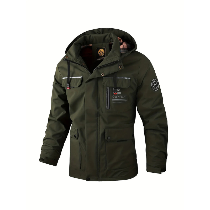 Nordfall Men’s Waterproof Winter Jacket – Warm Insulated Coat