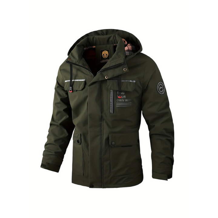 Nordfall Men’s Waterproof Winter Jacket – Warm Insulated Coat