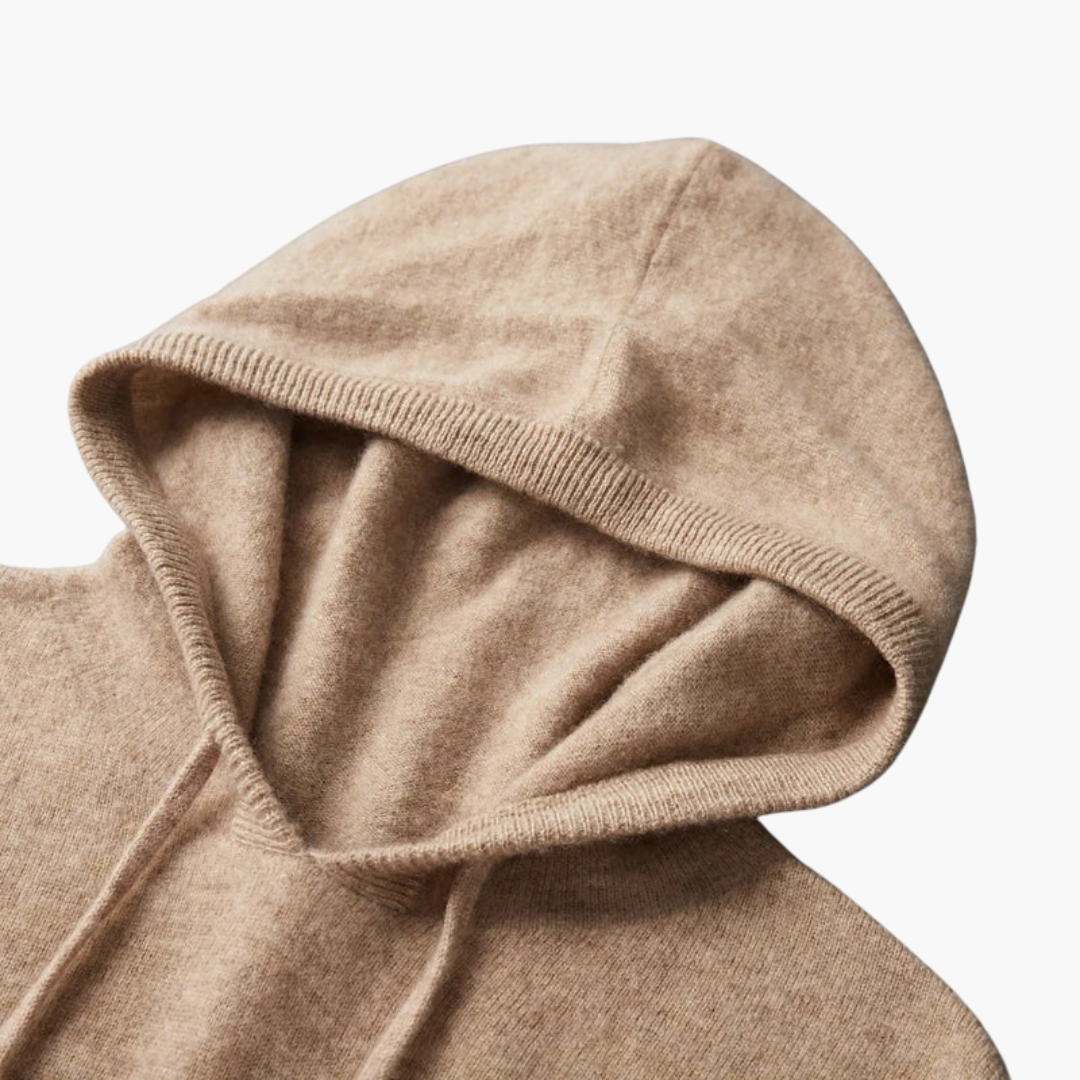 Men’s Cashmere Hoodie – Luxury Soft Knit, Warm Lightweight Comfort