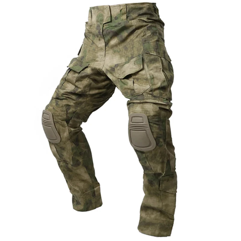 Men’s Tactical Cargo Pants Multi Pocket Combat Outdoor Trousers
