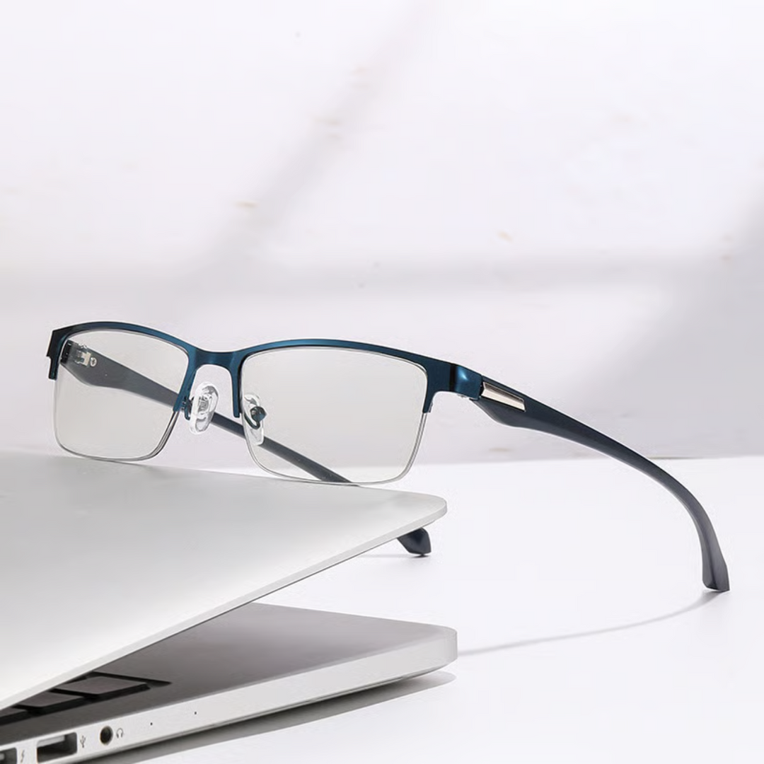 Men’s Light Blocking Glasses Anti Eye Strain Computer Eyewear