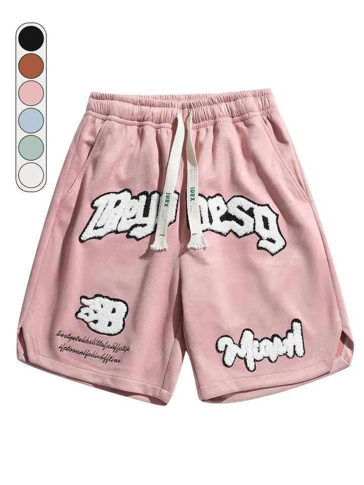 Men’s Casual Streetwear Shorts Loose Fit Graphic Summer Pants