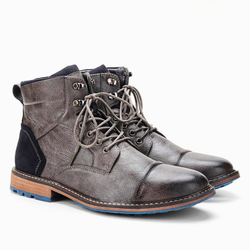 KINGPIN LEATHER DRESS BOOTS