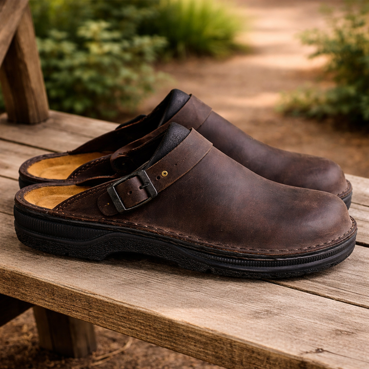 Casual Lightweight Orthopedic Strap Clogs With Adjustable Strap