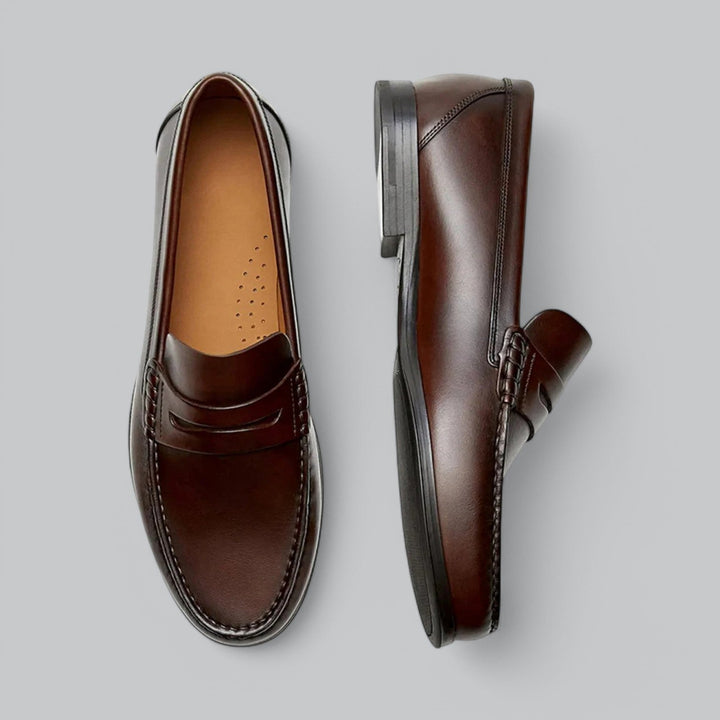 Men’s Penny Loafers | Genuine Leather | Timeless Elegance &amp; Comfort
