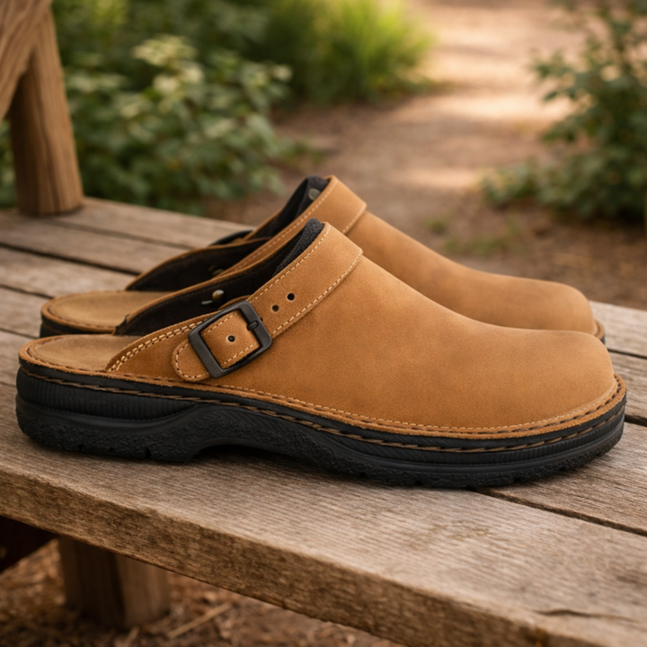 Casual Lightweight Orthopedic Strap Clogs With Adjustable Strap