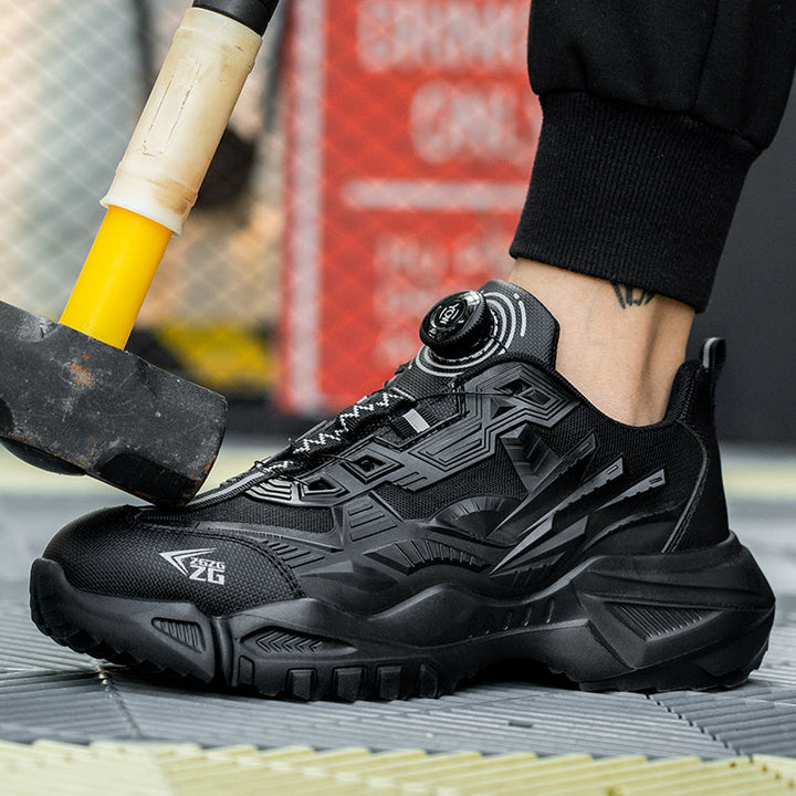 Men’s Safety Work Shoes Anti Smash Anti Slip Protective Outdoor Industrial Sneakers