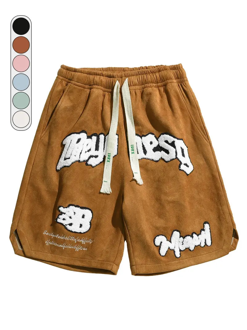 Men’s Casual Streetwear Shorts Loose Fit Graphic Summer Pants