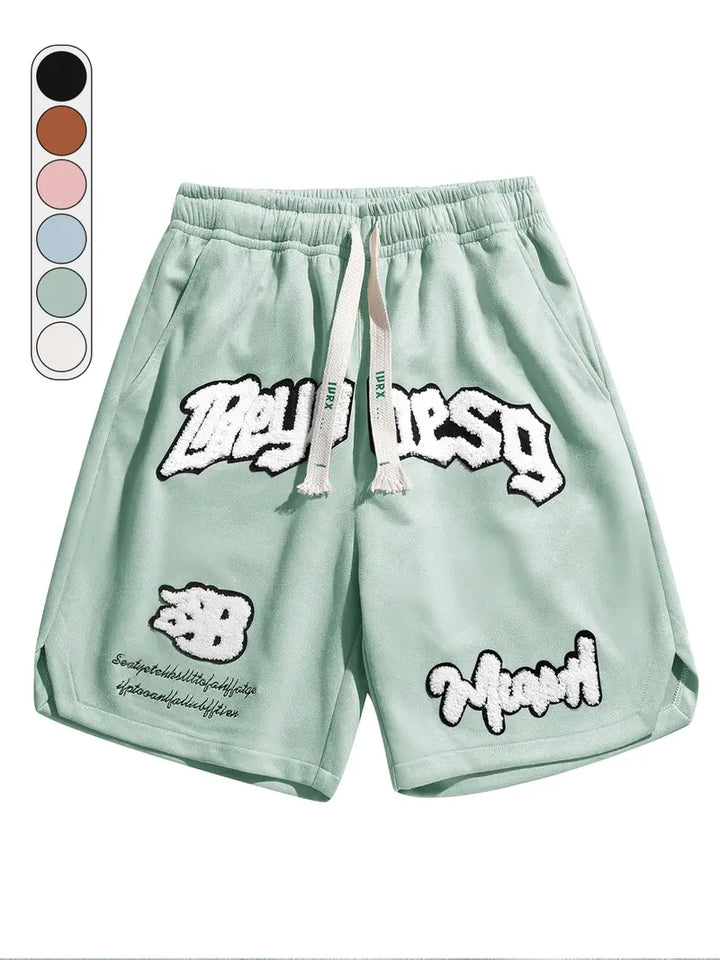 Men’s Casual Streetwear Shorts Loose Fit Graphic Summer Pants