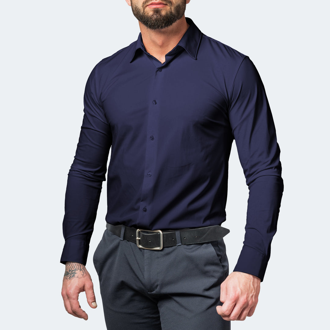 Men’s Stretch Shirt | Wrinkle-Free Comfort Fit