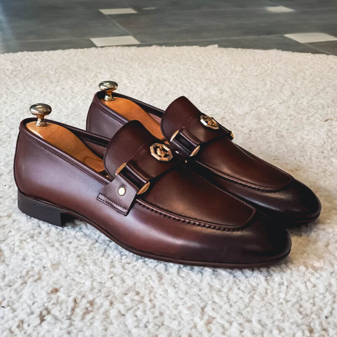 Chadwick | Men’s Leather Loafers – Timeless Slip-On Shoes for Everyday Style