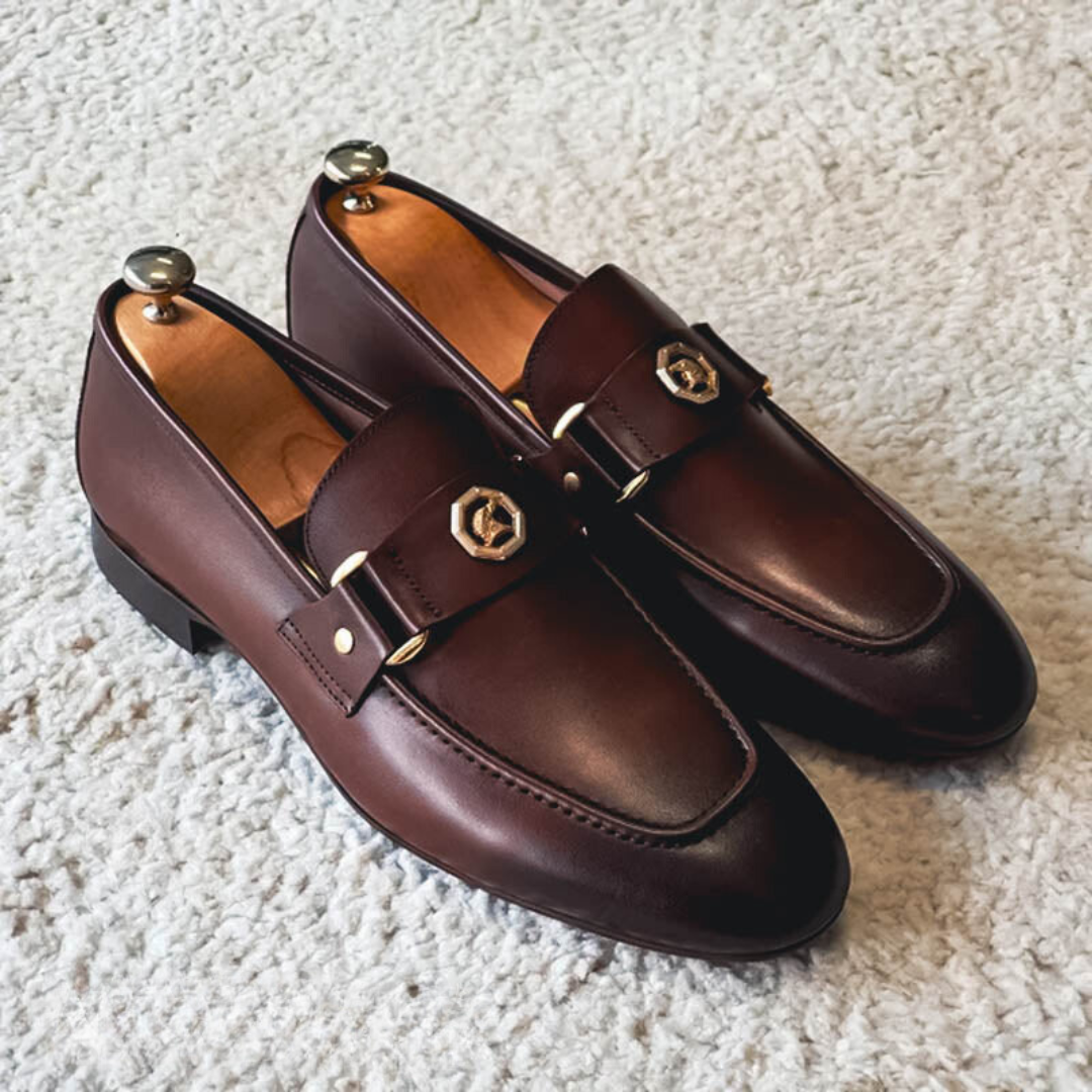 Chadwick | Men’s Leather Loafers – Timeless Slip-On Shoes for Everyday Style