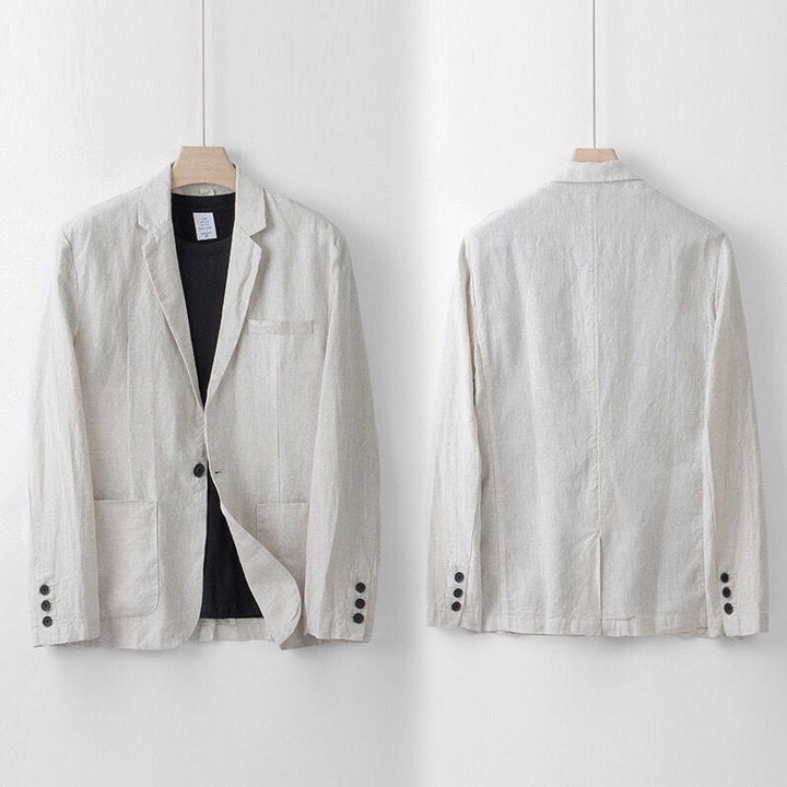 Sandro Men  Linen Suit Set