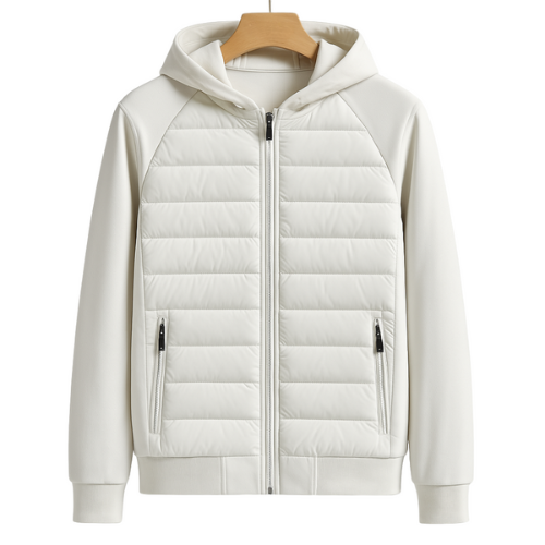 Men’s White Vest Jacket – Classic Cut &amp; Timeless Elegance