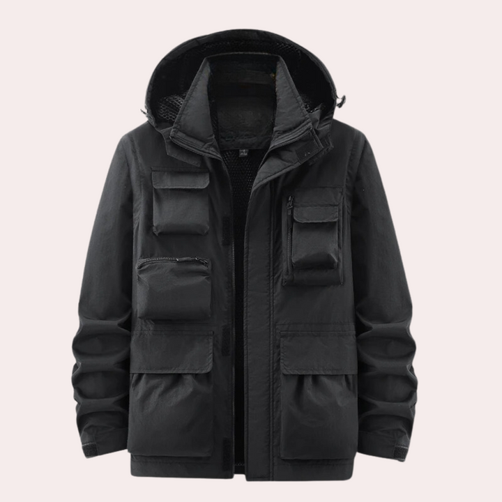 Men’s Winter Parka Jacket – Regular Fit, Warm &amp; Durable