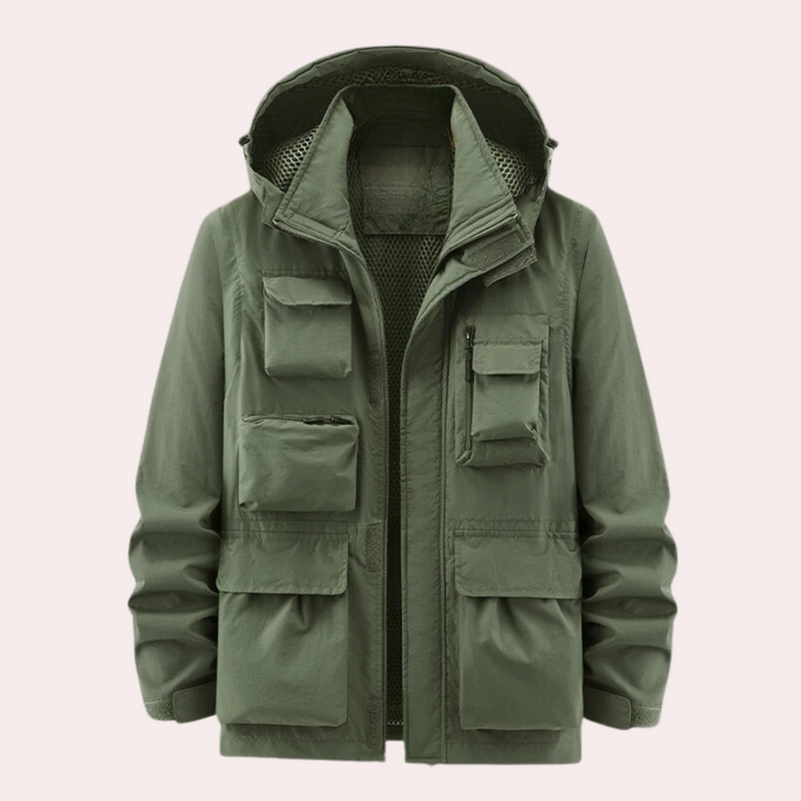 Men’s Winter Parka Jacket – Regular Fit, Warm &amp; Durable
