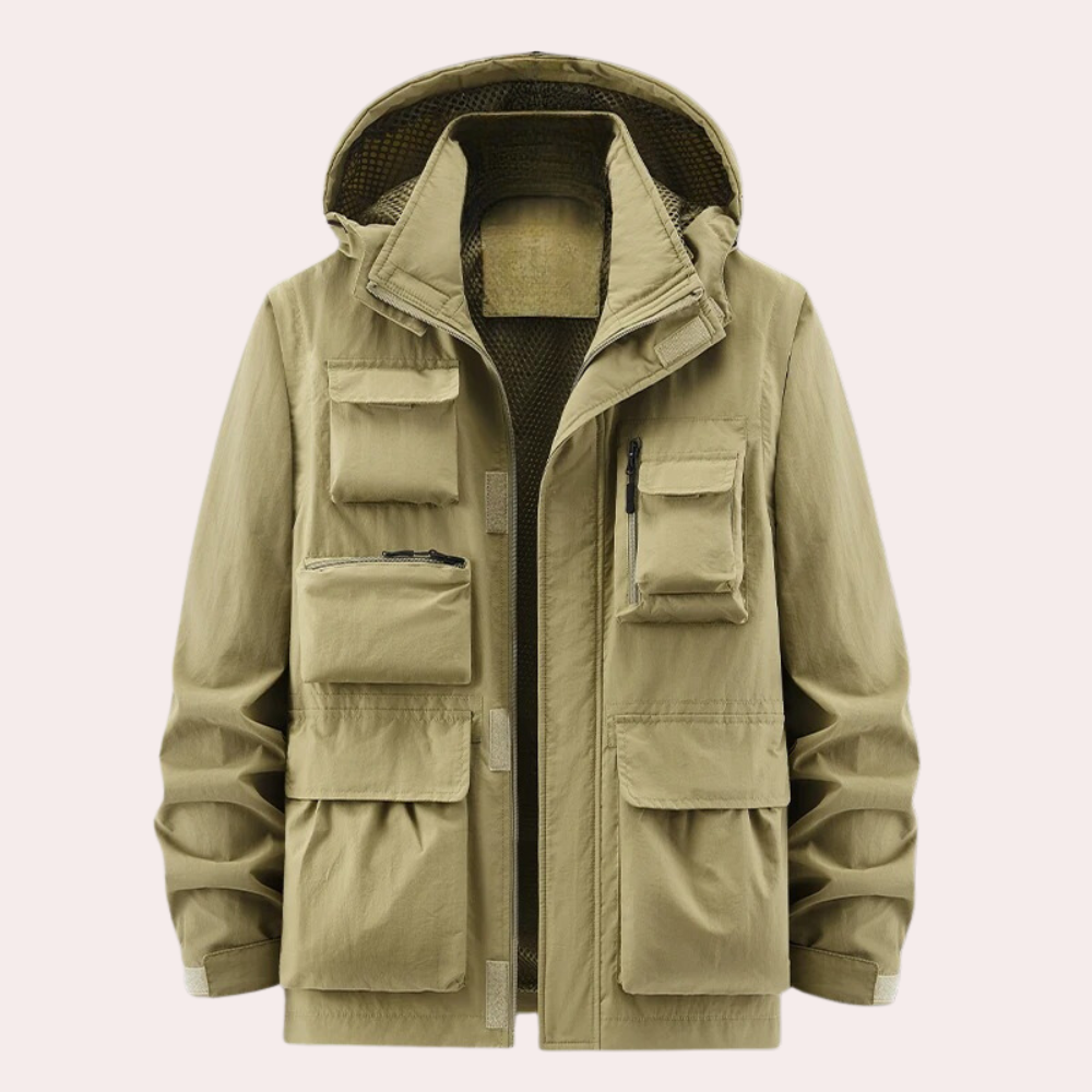 Men’s Winter Parka Jacket – Regular Fit, Warm &amp; Durable