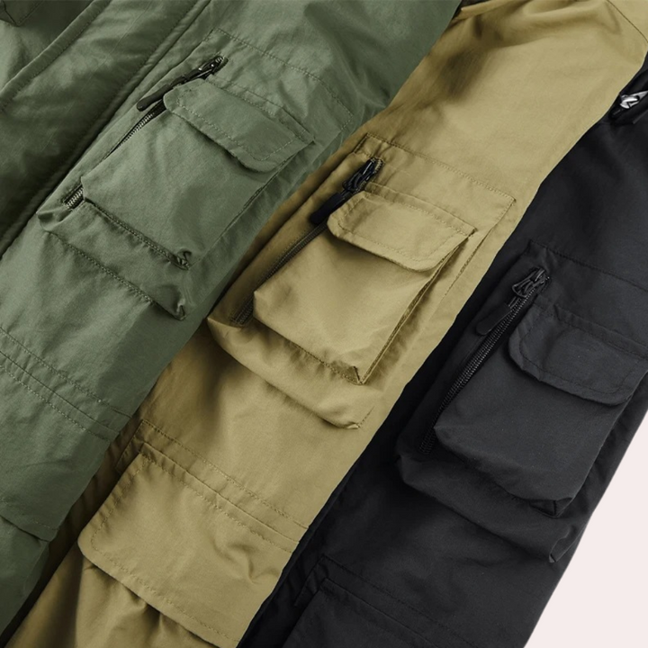 Men’s Winter Parka Jacket – Regular Fit, Warm &amp; Durable