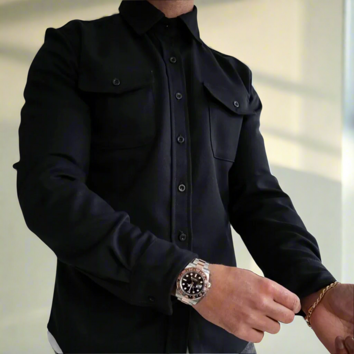 Elegante Fitta Men’s Jacket – Tailored Smart Casual Coat