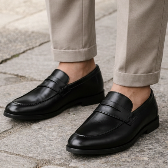 Men’s Slip On Loafers Casual Dress Shoes Comfortable Everyday Footwear