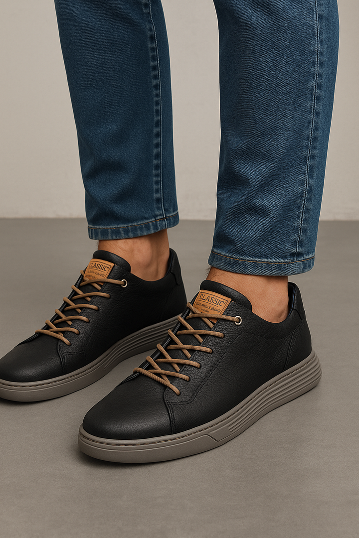 Executive Leather Sneakers