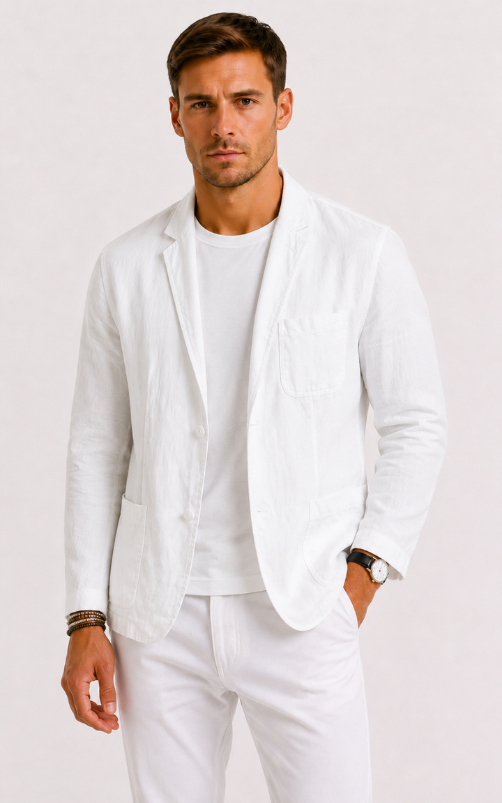 Men’s Casual Blazer Jacket Lightweight Smart Casual Sport Coat