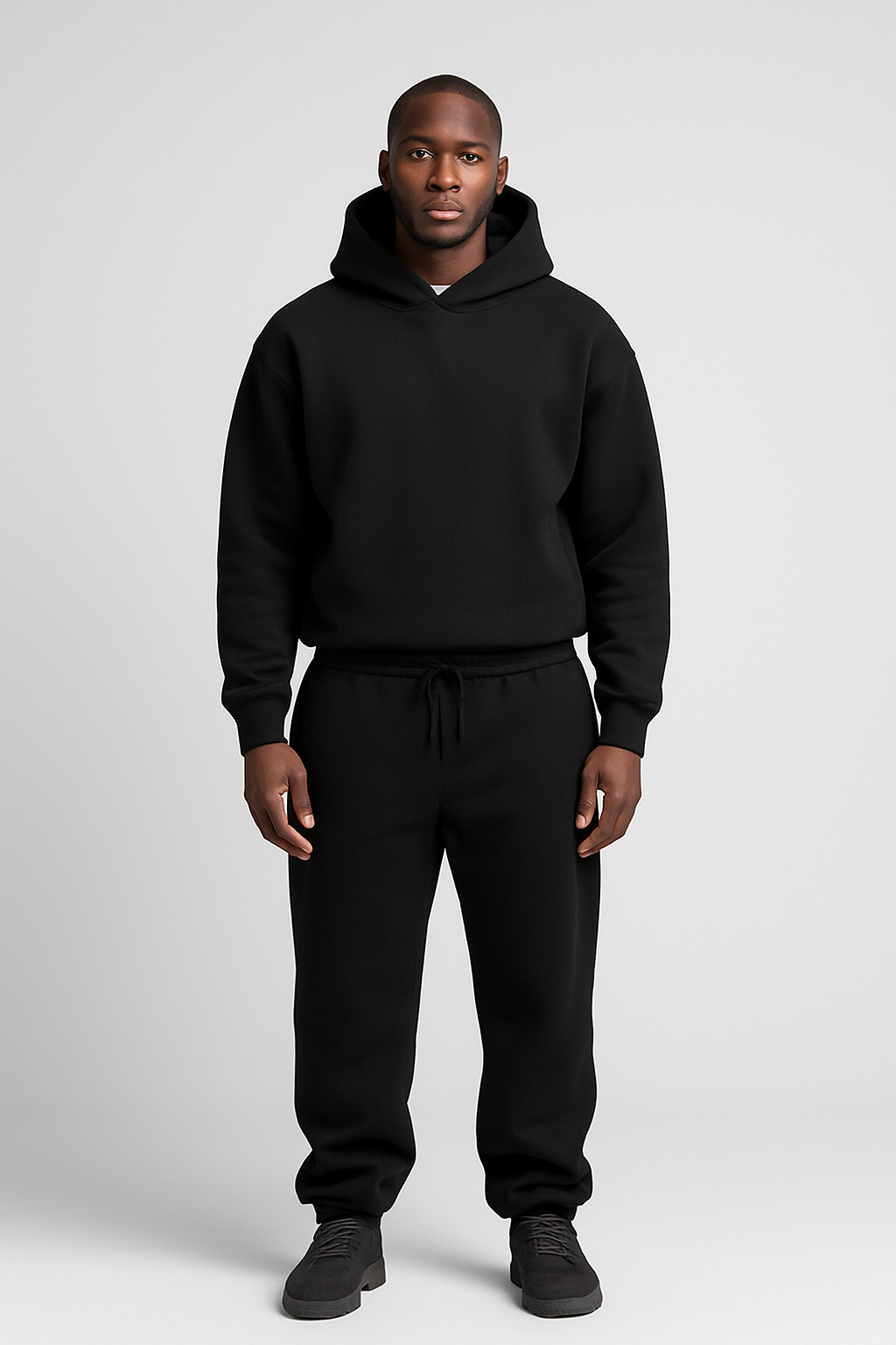 Oversized Two-Piece Tracksuit Set for Men