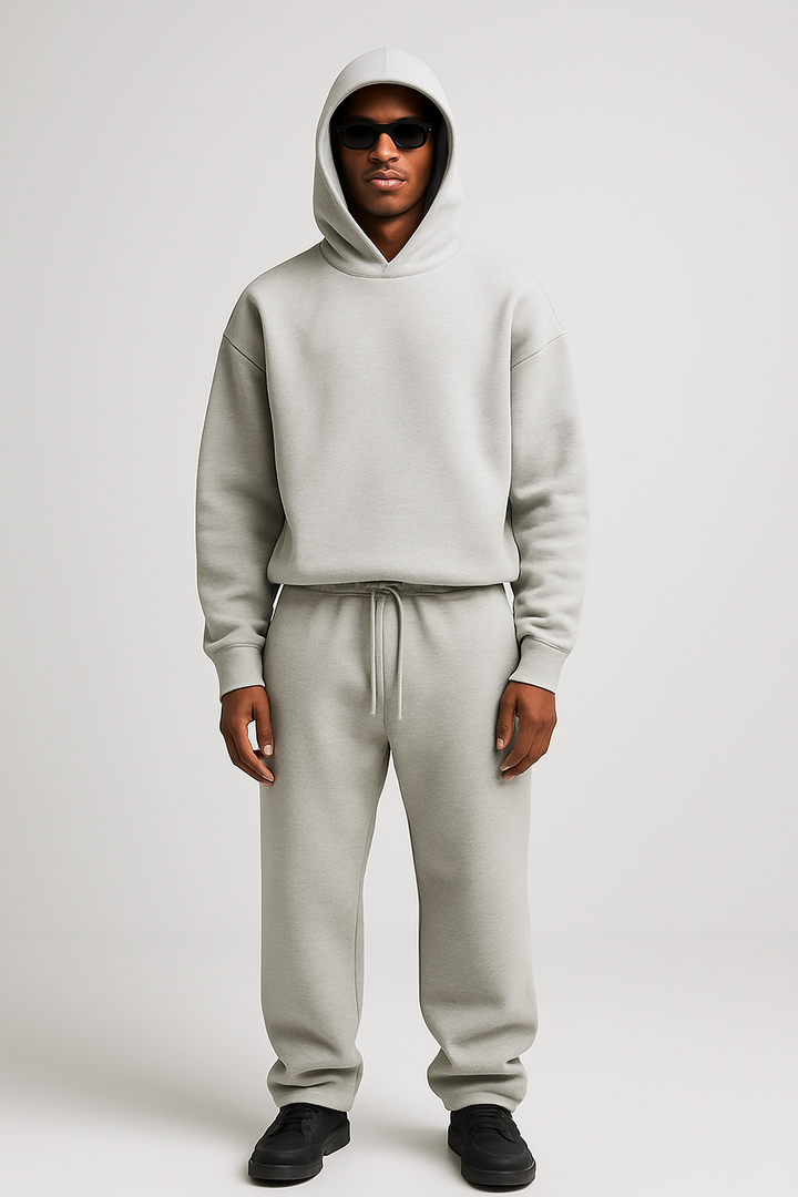 Oversized Two-Piece Tracksuit Set for Men